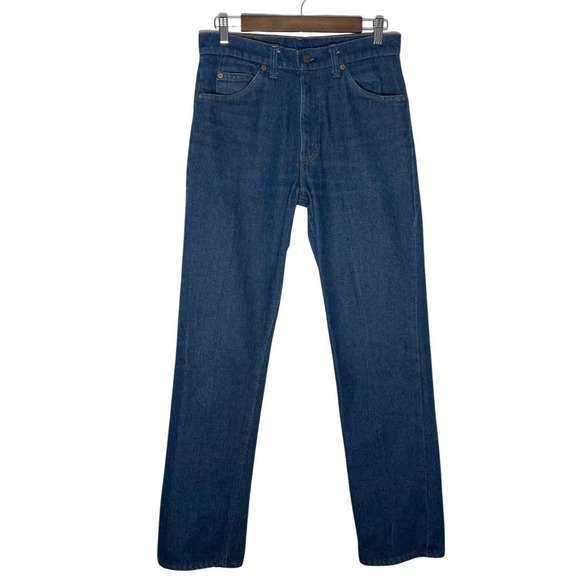 Vintage LeviMen509 Orange Tab Dark Wash Straight Leg Jeans31x30